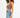 Side view of Erin Ribbed Tank Top in Wild Mushroom brown featuring a gathered chest, cropped fit, and ribbed knit texture.