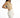 Model in Noa beige sleeveless ribbed bodysuit and white trousers, showing the scoop neck and slim fit everyday aesthetic.