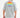 Back view of grey oversized streetwear shirt with rainbow popit graphic and inspirational white text on carbon fabric.
