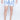 Men wearing Tim Swimwear blue watercolor vertical stripe trunks with drawstring waist and Carbon Jeans slides.