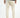 Back view of MAC cream slim-fit streetwear jogger pants with cuffed ankles and a silver hip chain detail.