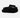 Carbon Cloud-Soft black furry slippers with plush faux fur, padded slides, and a branded logo patch on a white background.