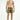 Model in Men's Quick-Dry Swim Trunks featuring a black and gold geometric star pattern with drawstring waist.
