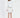 Back view of the Nina cream skirt set featuring a cropped blazer and matching mini skirt on a model.