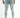 Rear view of Bobby light blue super skinny fit streetwear jeans with back pockets and a black branded waistband.