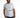 Man in white Mind Power streetwear graphic tee with neon yellow Carbon text and blue denim jeans.
