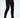 Men's Pablo slim-fit streetwear pants in carbon black featuring a tapered leg and silver pocket chain accessory.