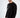 Men's black long sleeve EVER TRIED graphic shirt featuring white urban streetwear text on a studio background.