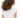 Rear view of white Carbon Maya Padded Crop Top with high neck and structural padded shoulders on model.