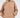 Model wearing a tan streetwear hoodie with a faux fur trim hood, part of the Wild Mushroom Furry Top Set.