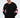 Carbon Jeans Element Shirt: Men's black long-sleeve streetwear top with pink and orange graphic prints on the elbows.