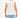 Back view of a man wearing a white Smile Graphic Tank Top and denim shorts, showing a trendy summer fit.