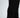 Close-up of Carbon Jeans Benjamin black cargo pants for men featuring silver snap-button pockets and drawstring waist.