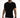 Men's black streetwear t-shirt with DIFFERENT embroidered collar, layered white hem, and relaxed fit by Carbon Jeans.