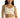Close-up of Nia Knit Cami in cream featuring a v-neckline, ribbed texture, and cropped fit on a model.
