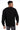 Back view of a man wearing the You Matter Shirt, a black streetwear graphic sweatshirt with a relaxed fit.
