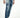 Men's blue washed Andy Jeans with distressing and decorative pocket chain detail for an urban style.