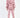 Back view of the Remi salmon pink two-piece fleece lounge set featuring an oversized hoodie and matching joggers.