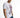 Men's white Teddyator graphic t-shirt with a cyborg teddy bear print, styled with blue jeans for a streetwear look.