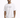 A man wearing a white oversized t-shirt with a handwritten-style graphic, paired with beige cargo shorts.