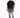 A man stands confidently in a black t-shirt and distressed gray jeans, paired with black sneakers.