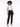 A model poses in a light blue cropped top with button details and two front pockets, paired with black trousers.