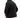 Man in a black Carbon Jeans textured knit top with urban streetwear patterns, seen from the back on a white background.