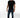 Model in Carbon Jeans Jaxx slim fit blue washed denim with distressed detailing, styled with a black tee and sneakers.