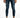 Men wearing Wilder Blue Washed Denim Jeans in modern slim fit with distressed details and paint splatter.