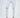Juan White Slim Fit Jeans for men featuring distressed ripped knees and a tapered skinny leg fit.