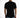 Back view of a man wearing the Faith In Yourself streetwear graphic tee in carbon black with denim shorts.