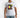 Man wearing white Memories Graphic T-Shirt with neon streetwear lettering and blue denim jeans.