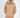 Model wears a tan textured oversized hoodie featuring a thick faux fur collar, front pocket, and adjustable hem drawstrings.
