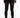 Back view of Carbon Soren black washed slim fit jeans for men with tapered legs and branded leather patch.