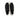 Top view of black Urban Signature Logo Sneakers with white heel accents, lace-up front, and Carbon Jeans branding.