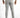 Back view of Carbon Odin light grey slim fit jeans for men with rear pockets and branded leather patch.