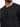 Close-up of a man wearing a fitted black crew neck t-shirt, showcasing soft fabric and a casual style.