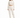 A model stands in a light beige cropped hoodie and matching joggers, paired with sporty sneakers.