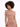 A model poses in a fitted, sleeveless dress featuring a side cutout, showcasing a stylish and modern design.