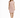 A woman stands confidently in a light pink, short-sleeved dress paired with black strappy heels.