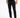 A person wearing fitted black jeans and white sneakers, standing against a plain background.