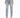 Light blue distressed jeans with a relaxed fit, featuring rips and a drawstring waist, paired with black heels.