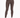 Brown leggings with a high waistband, paired with stylish high-top sneakers on a white background.