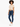 A model poses in a cropped beige top, dark skinny jeans, and white sneakers against a plain background.