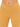 Close-up of ribbed, mustard-colored shorts featuring a stylish crossover waistband design.