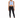 Light blue ribbed crop top with a halter neck and keyhole detail, paired with black skinny jeans and heels.
