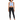 Light blue ribbed crop top with a halter neck and keyhole detail, paired with black skinny jeans and heels.
