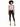 Light blue ribbed crop top with a halter neck and keyhole detail, paired with black skinny jeans and heels.