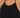 Black crochet halter top featuring a hexagonal pattern and scalloped edges, ideal for warm weather.
