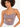 A model showcases a sleeveless, mauve bodysuit with a stylish cutout detail, paired with white bottoms.
